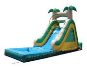 wave inflatable water slide